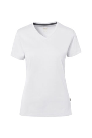 HAKRO COTTON TEC© Damen V-Shirt