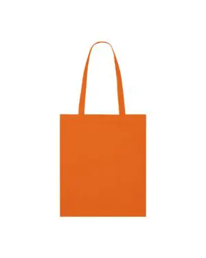 Light Tote Bag - Bright Orange