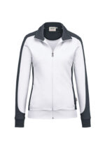 HAKRO Damen Sweatjacke Contrast MIKRALINAR®