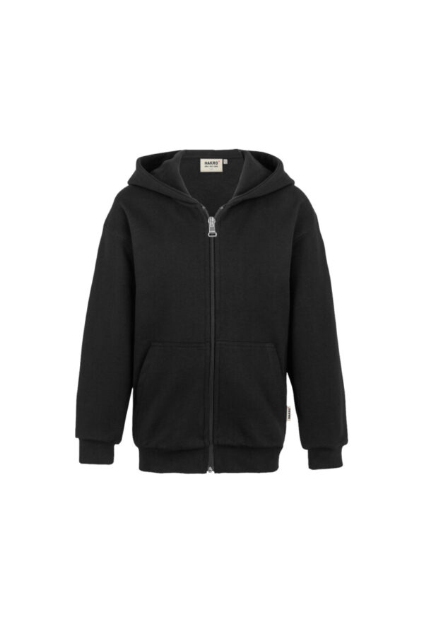 HAKRO Kinder Kapuzen-Sweatjacke Premium