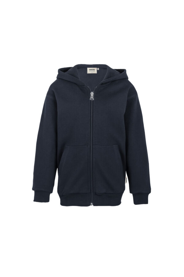 HAKRO Kinder Kapuzen-Sweatjacke Premium
