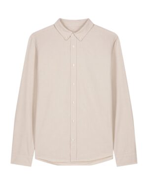 Stanley Oxford Shirt - Beige Oxford