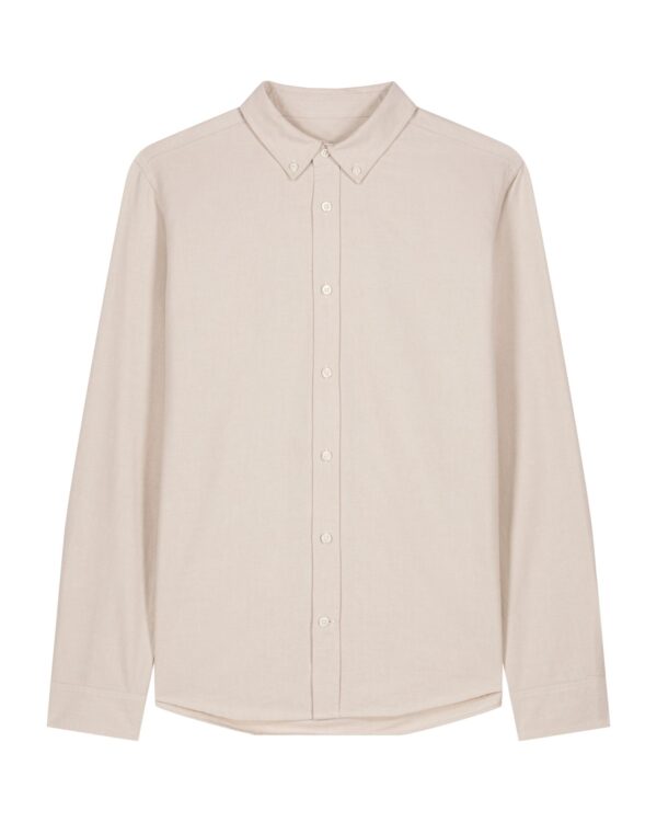 Stanley Oxford Shirt - Beige Oxford