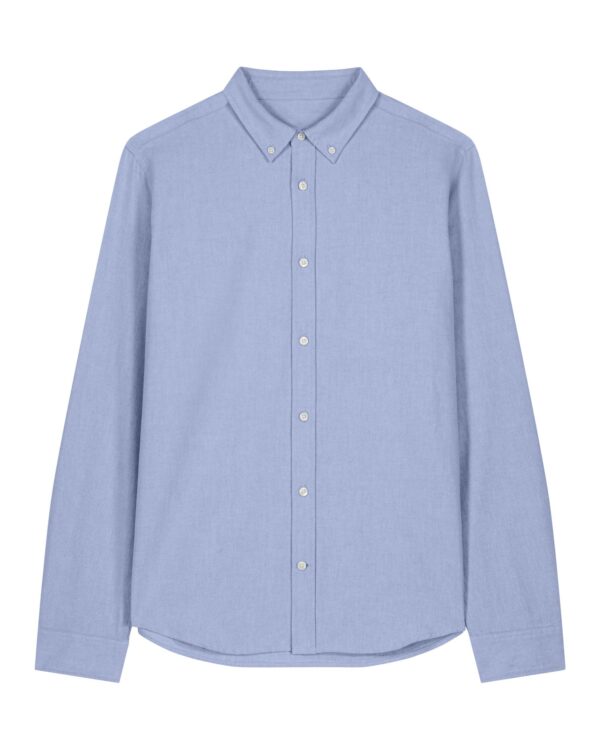 Stanley Oxford Shirt - Blue Oxford