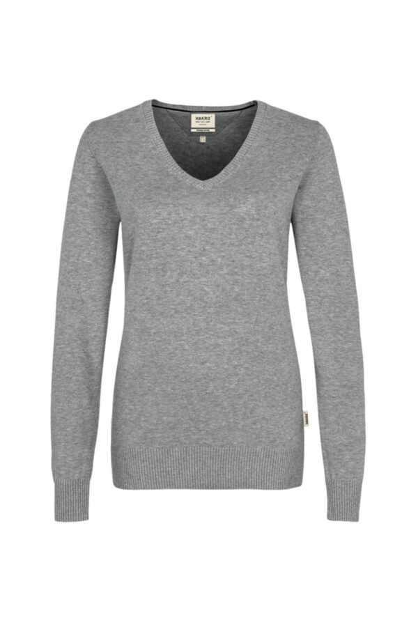 HAKRO Damen V-Pullover Premium-Baumwolle