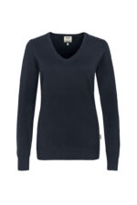 HAKRO Damen V-Pullover Premium-Baumwolle