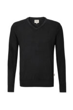 HAKRO V-Pullover Merino-Wolle