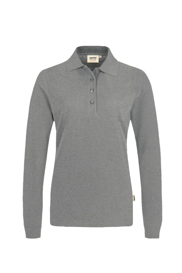 HAKRO Damen Longsleeve-Poloshirt MIKRALINAR®