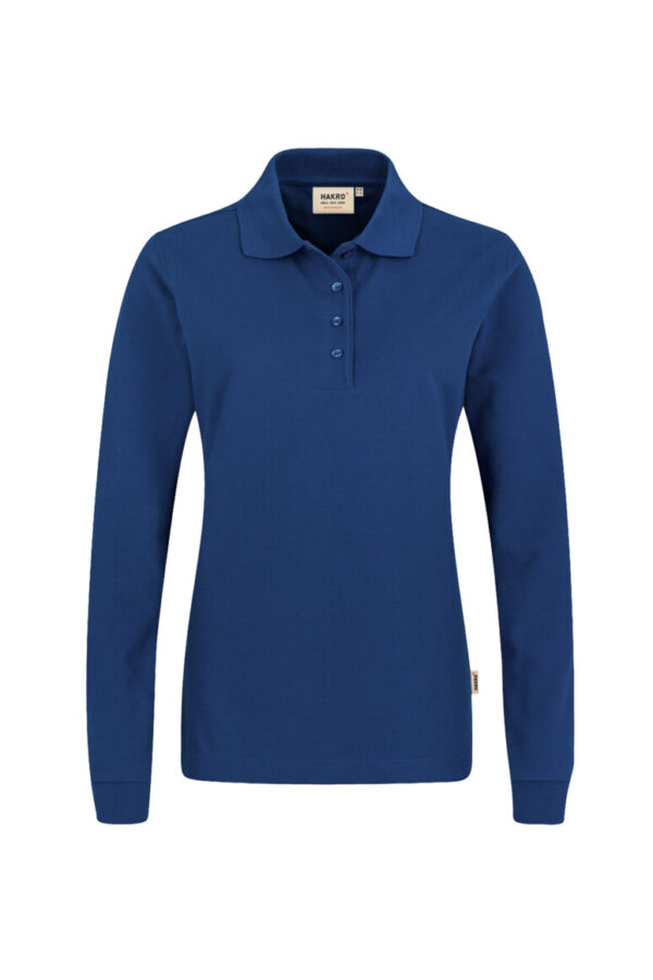 HAKRO Damen Longsleeve-Poloshirt MIKRALINAR®