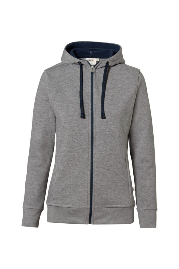 HAKRO Damen Kapuzenjacke Bonded