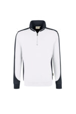HAKRO Zip-Sweatshirt Contrast MIKRALINAR®