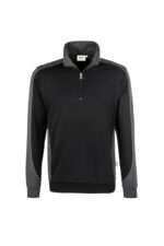 HAKRO Zip-Sweatshirt Contrast MIKRALINAR®