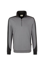 HAKRO Zip-Sweatshirt Contrast MIKRALINAR®