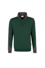 HAKRO Zip-Sweatshirt Contrast MIKRALINAR®
