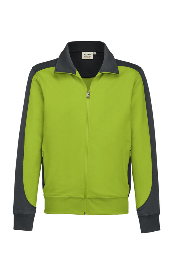 HAKRO Sweatjacke Contrast MIKRALINAR®